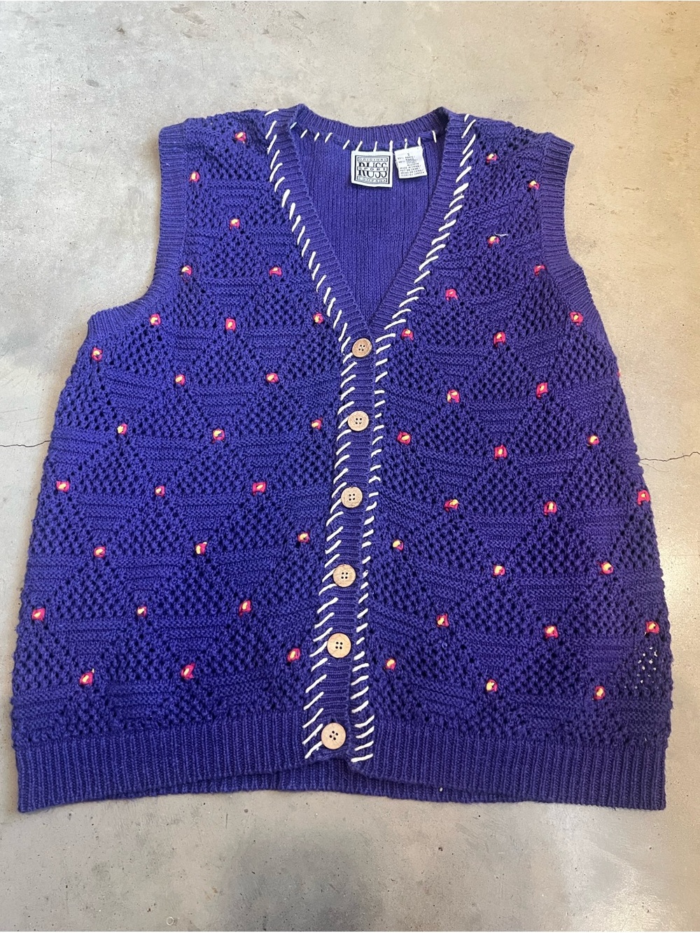 Vintage sweater vest size S